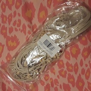 Macrame beaded fringe belt